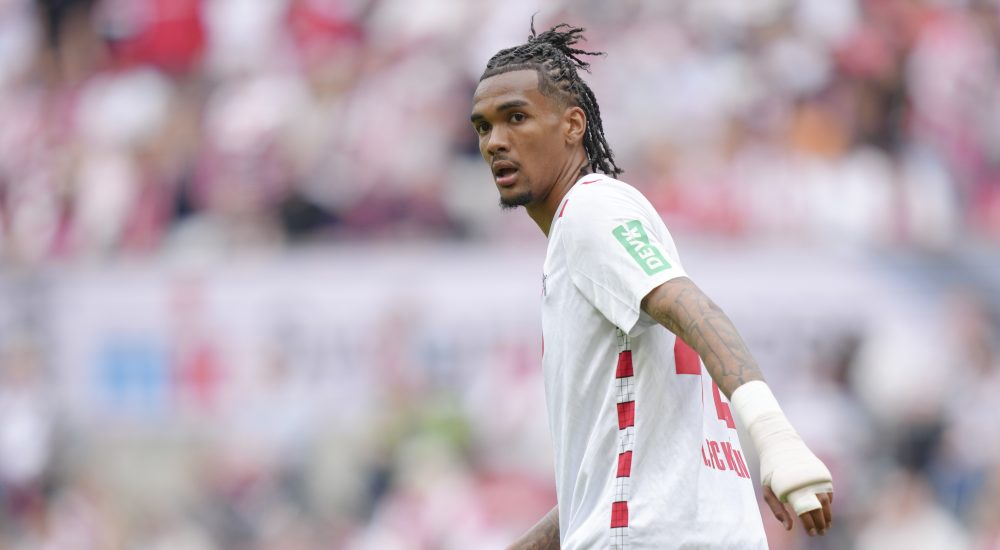 Damion Downs im Spiel gegen Preußen Münster