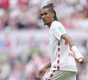 Damion Downs im Spiel gegen Preußen Münster