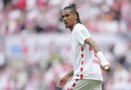 Damion Downs im Spiel gegen Preußen Münster