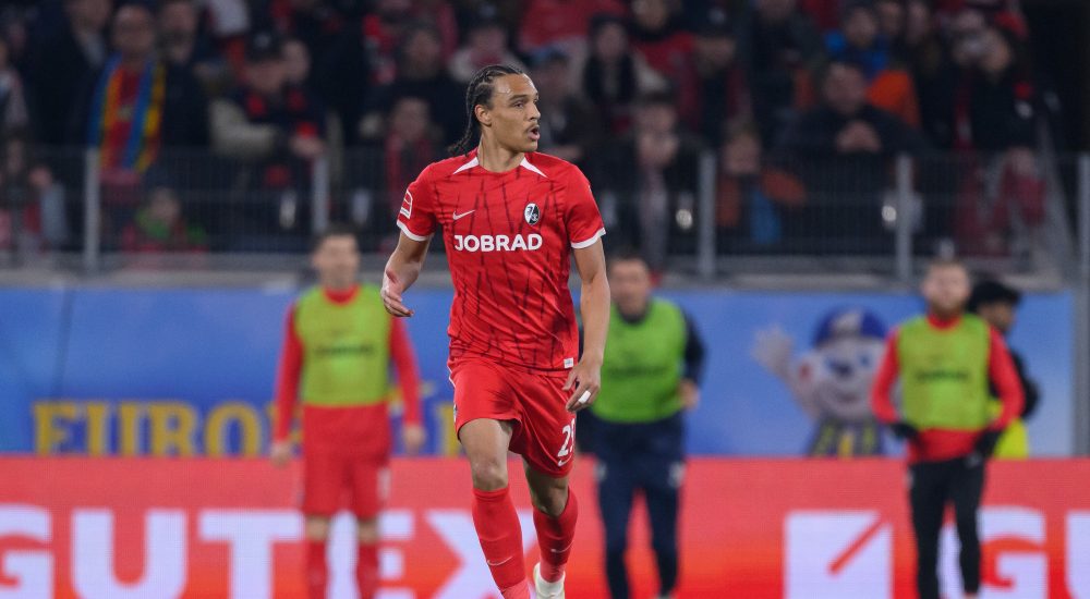Kiliann Sildillia in seinem wohlmöglich letzten Spiel für den SC Freiburg gegen Werder Bremen.