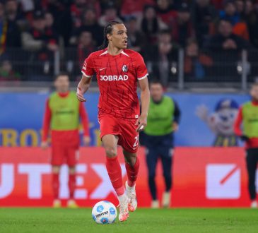 Kiliann Sildillia in seinem wohlmöglich letzten Spiel für den SC Freiburg gegen Werder Bremen.
