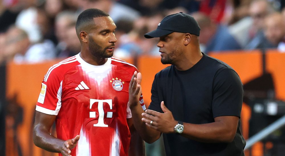 Jonathan Tah und Vincent Kompany, FC Bayern München
