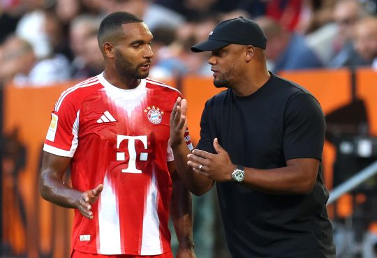 Jonathan Tah und Vincent Kompany, FC Bayern München