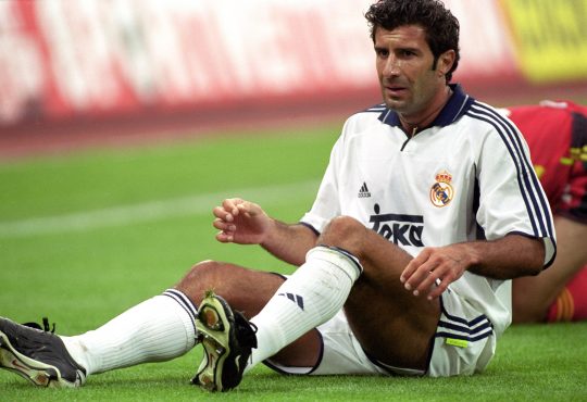 Luis Figo Transfer Barcelona Real