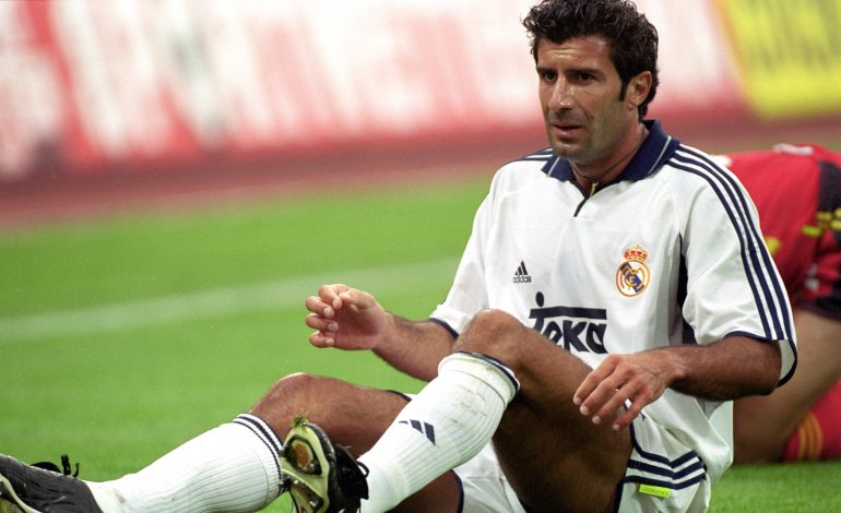 Luis Figo Transfer Barcelona Real