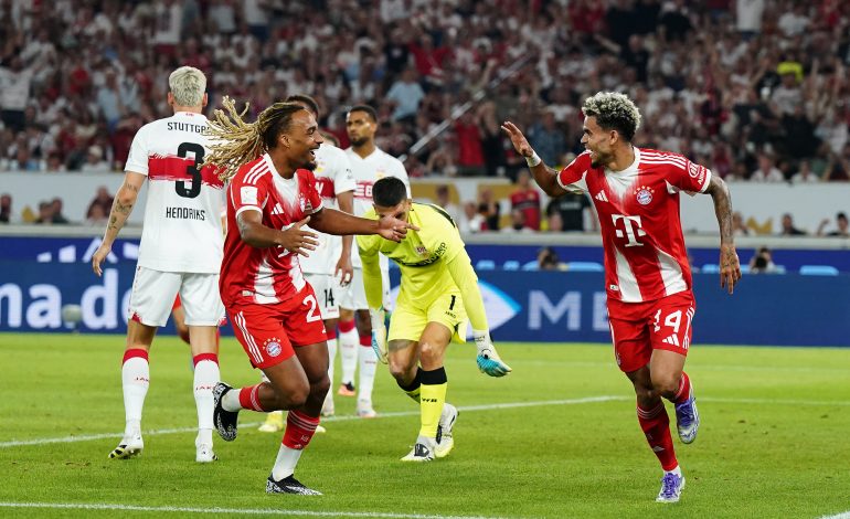 Luis Diaz & Sacha Boey, FC Bayern München
