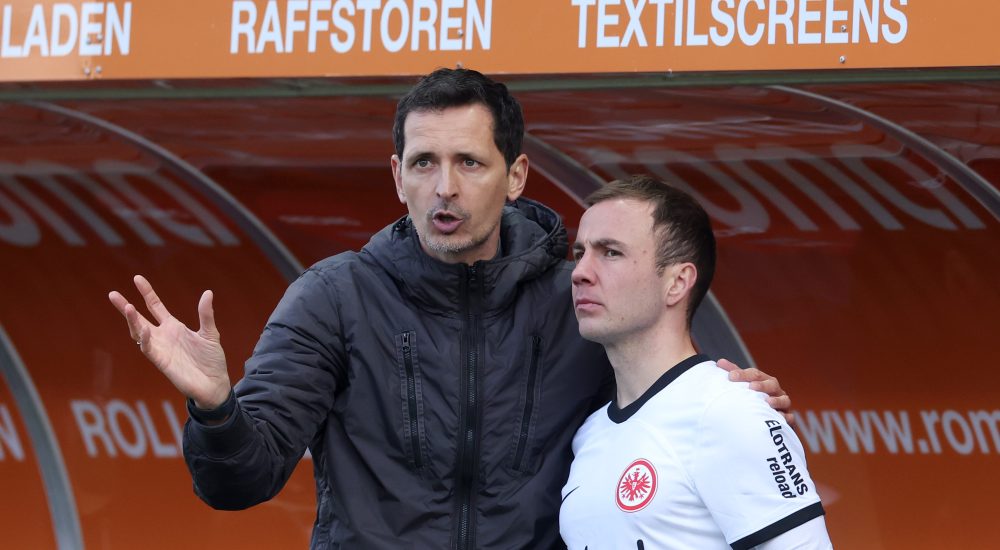 Dino Toppmöller, Mario Götze, Eintracht Frankfurt