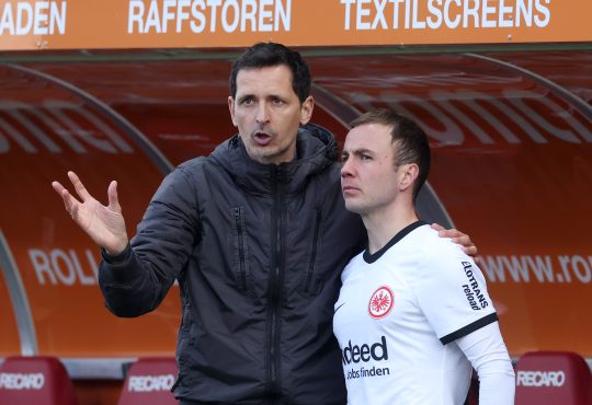 Dino Toppmöller, Mario Götze, Eintracht Frankfurt