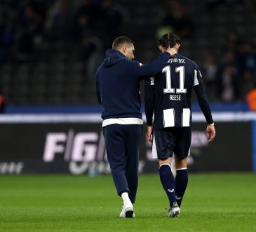 Stefan Leitl mit Fabian Reese, Hertha BSC