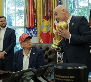 J. D. Vance, Donald Trump, Gianni Infantino