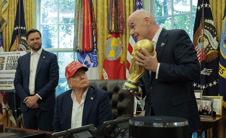 J. D. Vance, Donald Trump, Gianni Infantino