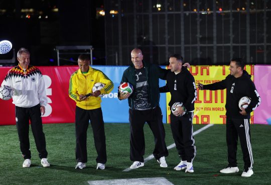 Official launch of the FIFA World Cup 2026 Match Ball "Trionda"