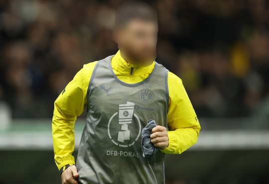 Salih Özcan mit verpixelten Gesicht