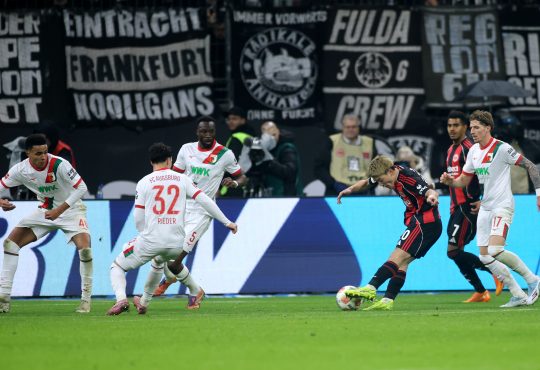 Ritsu Doan, Eintracht Frankfurt vs FC Augsburg