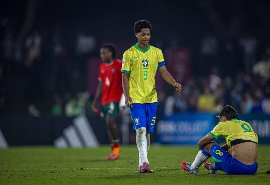 Ze Lucas im Trikot von Brasilien.