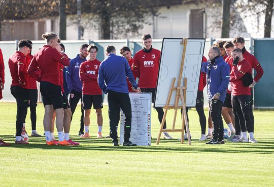 FC Augsburg Training