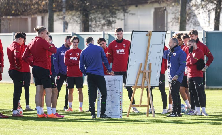 FC Augsburg Training