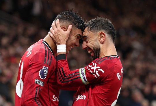 Casemiro, Bruno Fernandes