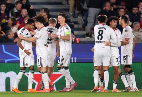 Spieler von Eintracht Frankfurt