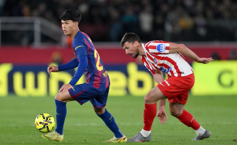 Dro Fernández im Trikot vom FC Barcelona