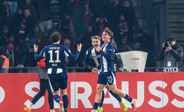 Fabian Reese, Marten Winkler, Kennet Eichhorn, Hertha BSC