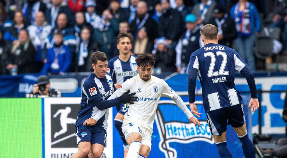 Diego Demme, Dawid Kownacki, Marten Winkler, Hertha BSC