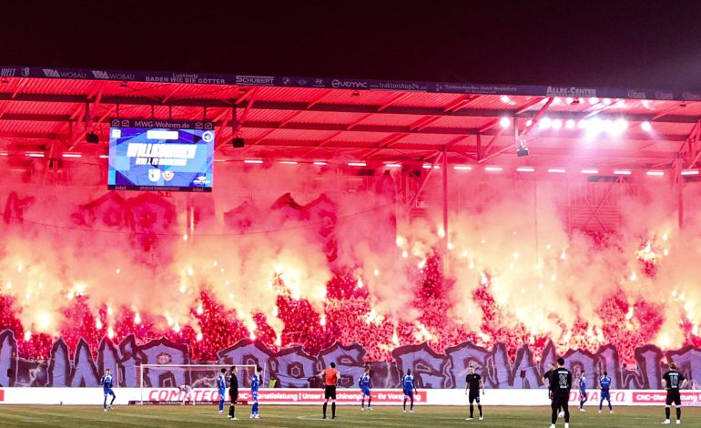 Fans, 1. FC Magdeburg vs Dynamo Dresden
