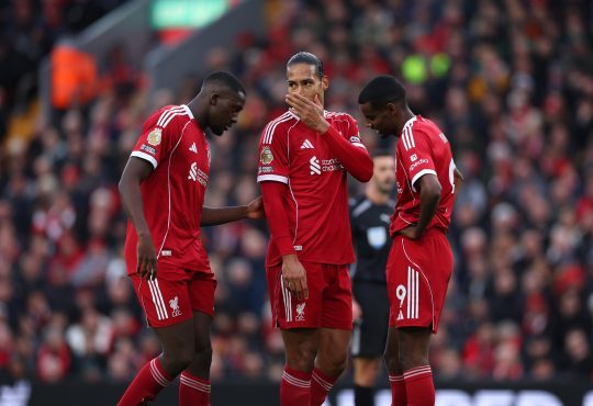 Ibrahima Konate, Virgil van Dijk, Alexander Isak