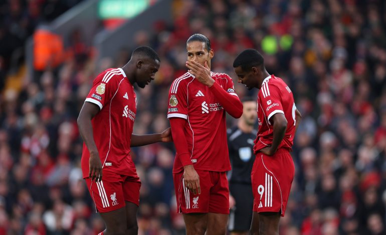 Ibrahima Konate, Virgil van Dijk, Alexander Isak