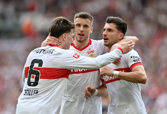 Angelo Stiller, Ermedin Demirovic, Leonidas Stergiou