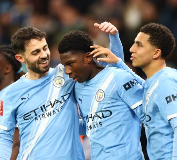 Bernardo Silva, Ryan McAidoo und Rico Lewis