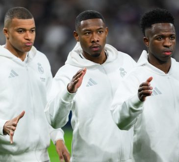 Kylian Mbappe, David Alaba, Vinicius Junior