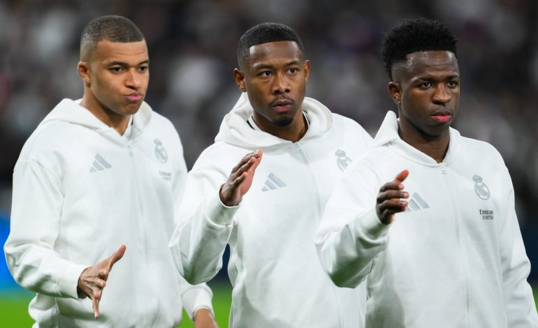 Kylian Mbappe, David Alaba, Vinicius Junior