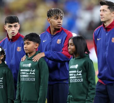 Pedri, Lamine Yamal, Robert Lewandowski