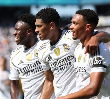 Vinicius Junior, Jude Bellingham. Trent Alexander-Arnold