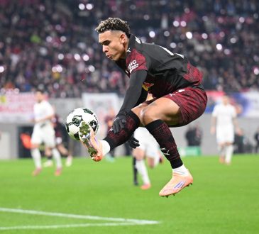 Antonio Nusa RB Leipzig v 1. FC Magdeburg