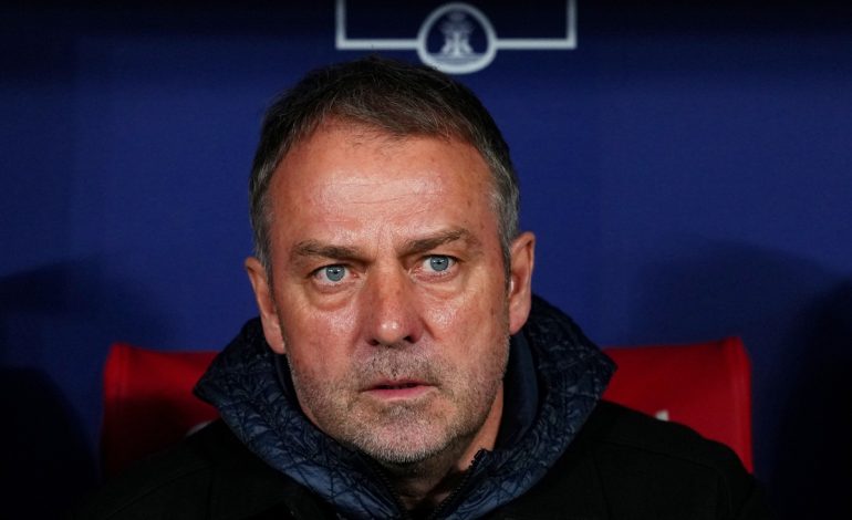 Hansi Flick - Atletico v Barcelona