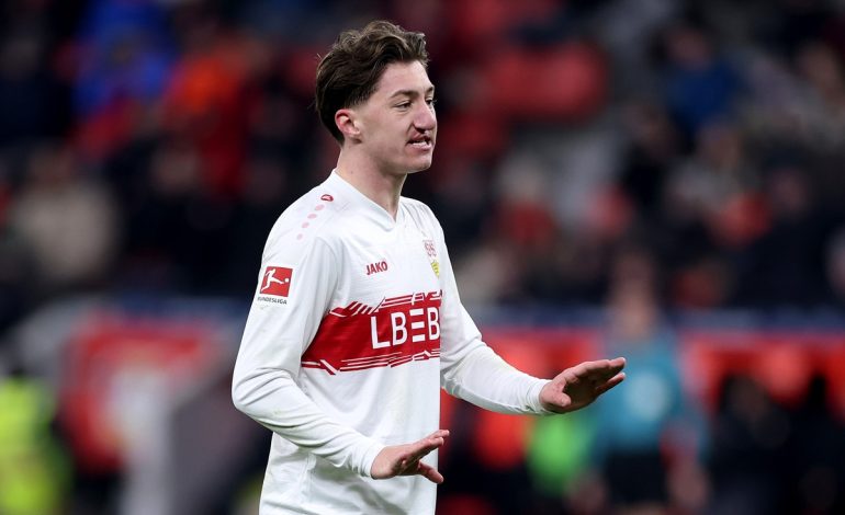 Angelo Stiller - VfB Stuttgart v Bayer 04