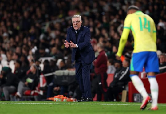 Carlo Ancelotti ist seit Mai 2025 brasilianischer Nationaltrainer / Brasilien