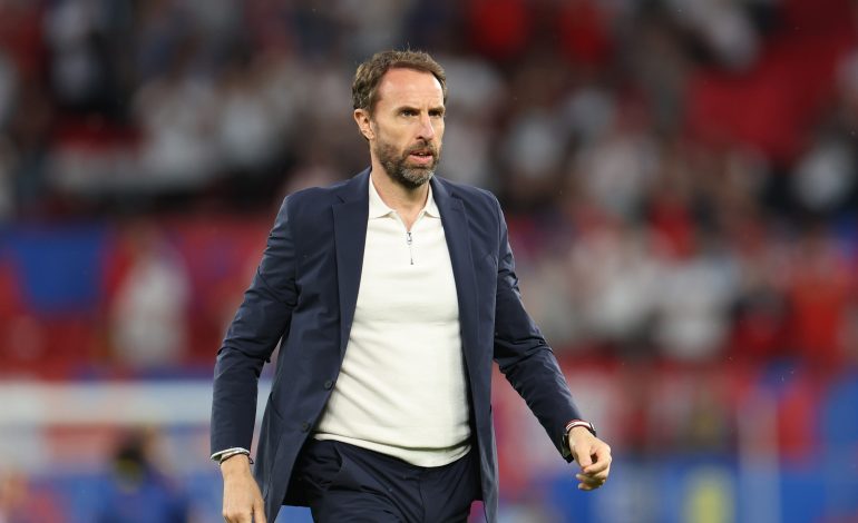 Gareth Southgate als England-Trainer bei der EM 2024