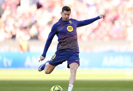 Robert Lewandowski - Barcelona v Mallorca