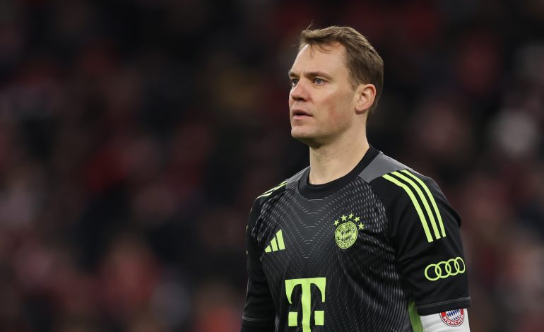 Manuel Neuer im Tor von Bayern München