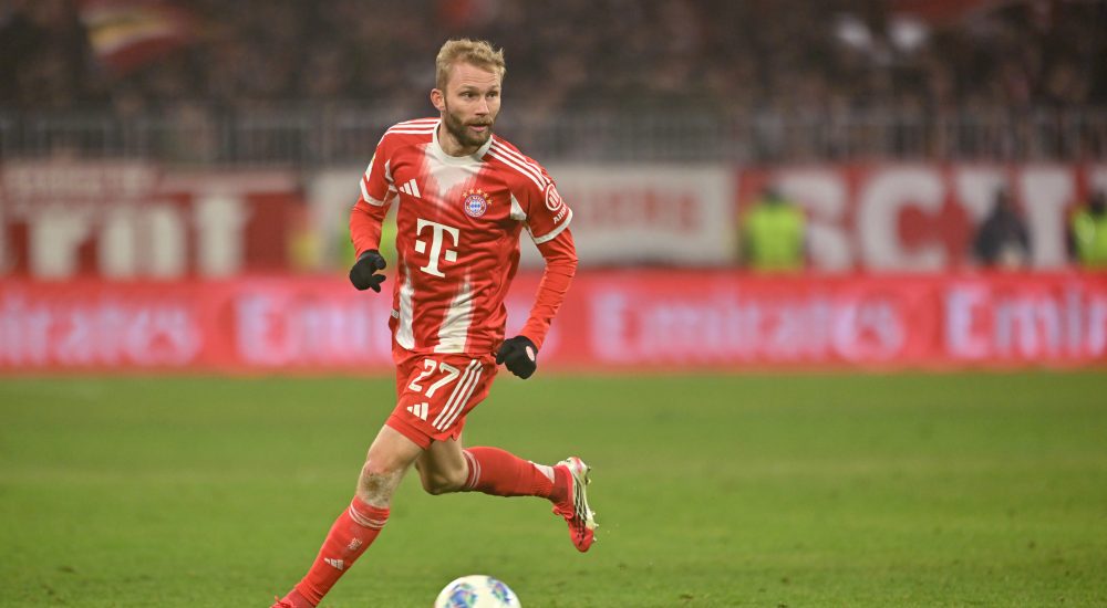 Konrad Laimer vom FC Bayern München