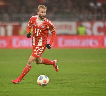 Konrad Laimer vom FC Bayern München