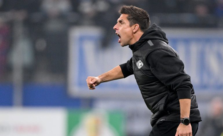 Marcel Rapp, der Trainer von Holstein Kiel