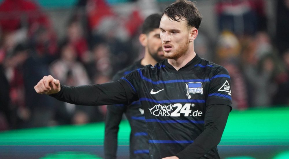 Pascal Klemens im Trikot von Hertha BSC