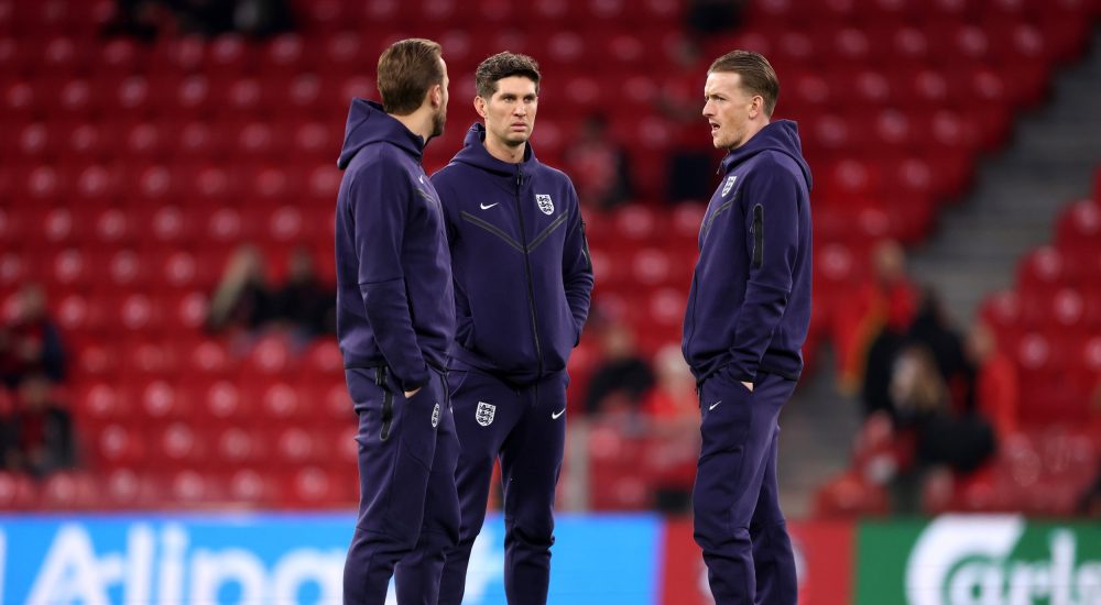 Harry Kane, John Stones, Jordan Pickford