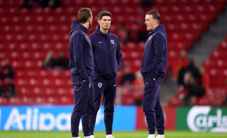 Harry Kane, John Stones, Jordan Pickford