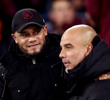 Vincent Kompany, Josep Guardiola