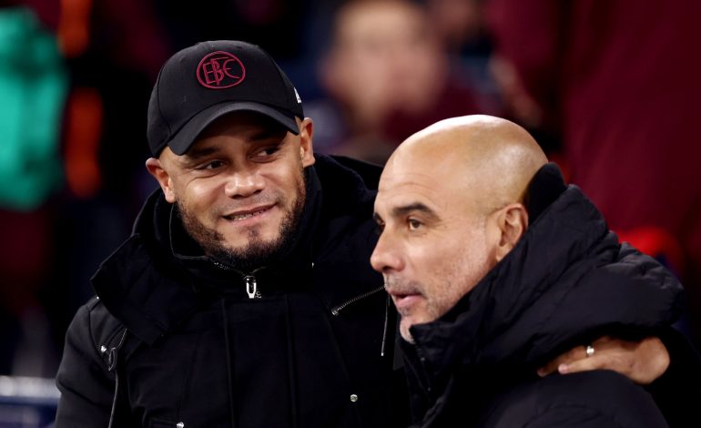 Vincent Kompany, Josep Guardiola